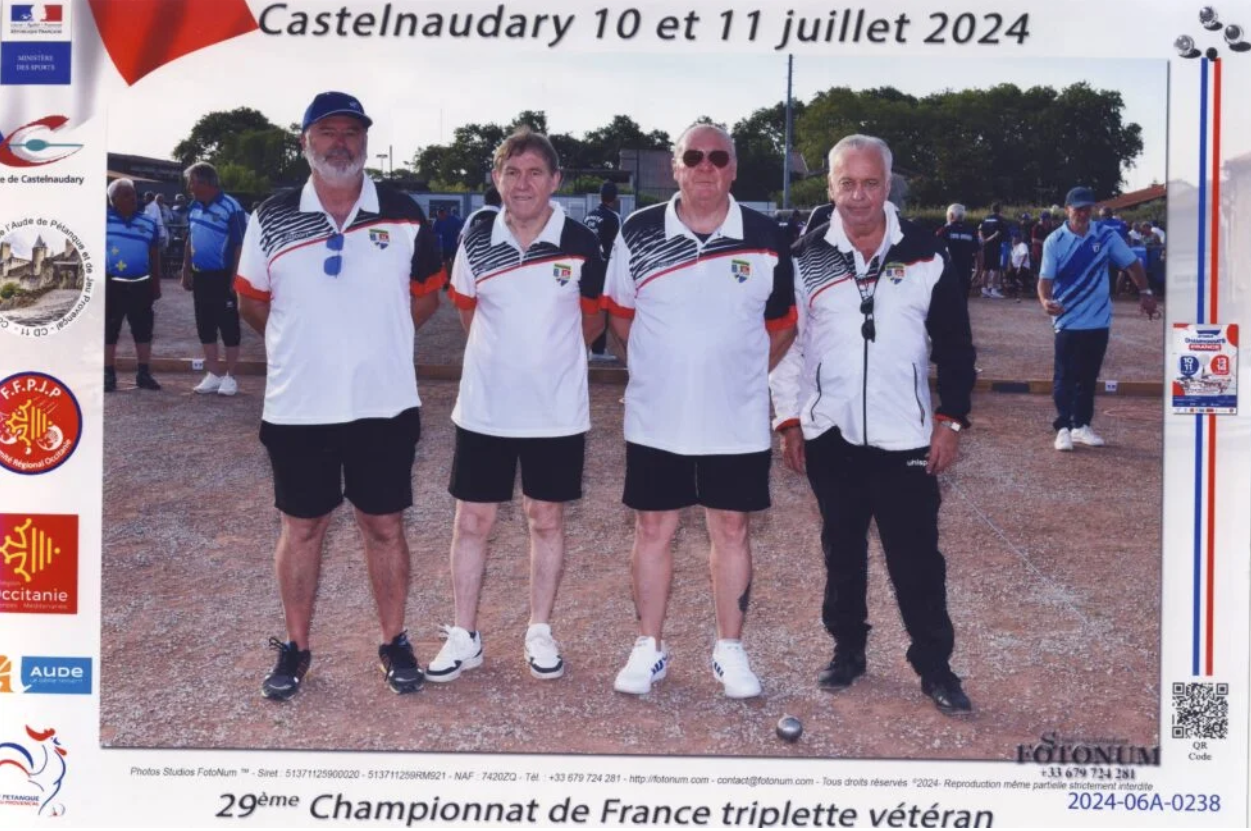 Championnat triplette vétérans à Lannilis ( Qualif secteur 1)