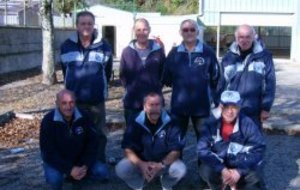 Les vétérans de Combrit, Champions du Finistère...