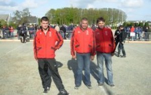 Victoire de Gouesnou  au Triplette ''Open'' ...