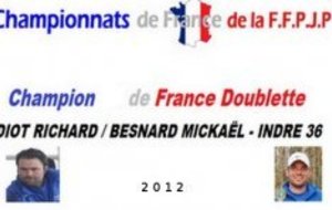 Championnat de France Doublettes à Guéret