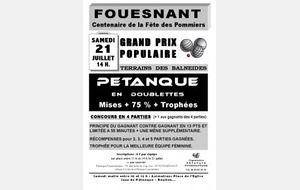 100 ans de la fête des Pommiers à Fouesnant...