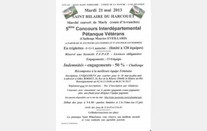 5ème inter-départemental vétérans à ST HILAIRE(50)