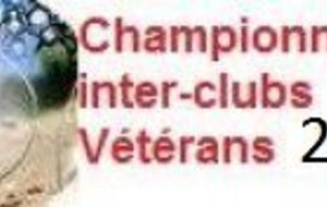 3ème journée inter-clubs vétérans Div 2- Poule 2