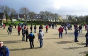 97 doublettes sur le terrain de Pen Ar C'hoat...