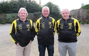 Championnat Départemental Triplettes Vétérans 2013 à Gouesnou...