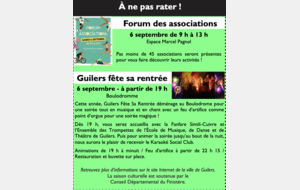 Guilers fête sa rentrée...