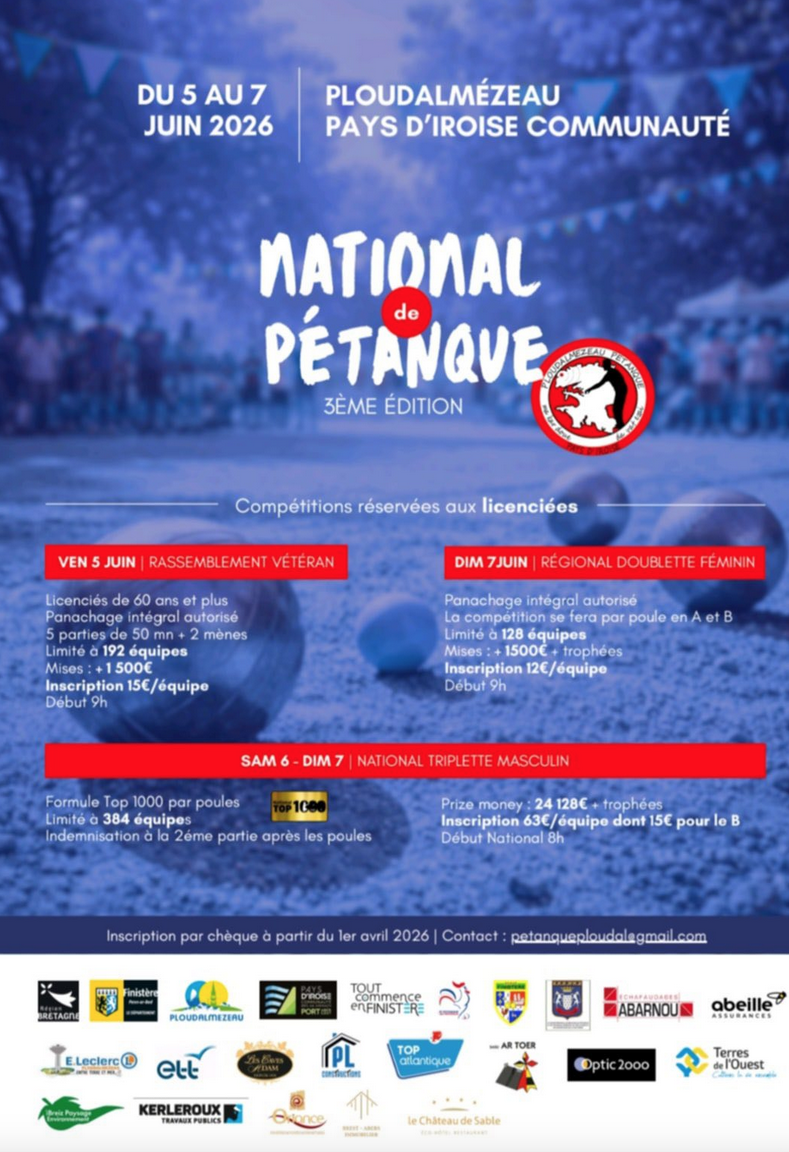 National de Ploudalmézeau - Tirage