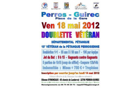 Départemental Doublette Vétérans de PERROS....
