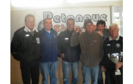 29 triplettes sur le terrain ce samedi...