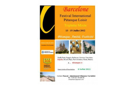 Festival International de Pétanque à Vilanova...