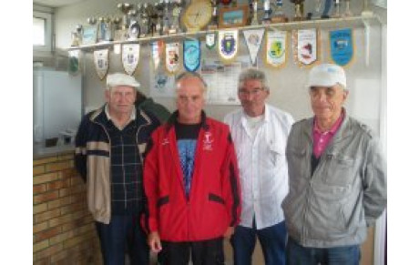 40 doublettes ce jeudi au championnat Vétérans