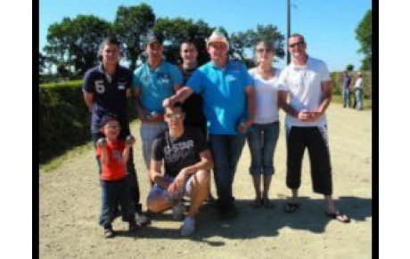Un succès, la fête de la pétanque à Hanvec...