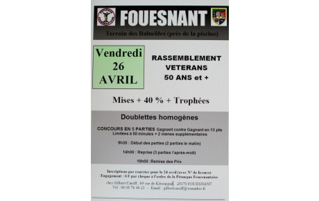 Rassemblement Vétérans à FOUESNANT
