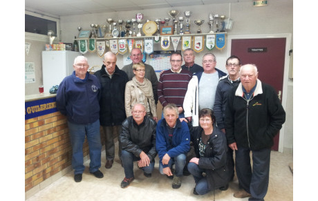 Le nouveau bureau en place
