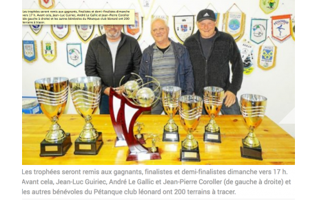 Ce wekend, 438 équipes attendues à Kerisnel ...