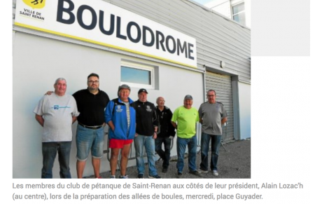 Championnat du Finistère  triplettes ce week-end à Saint-Renan ...