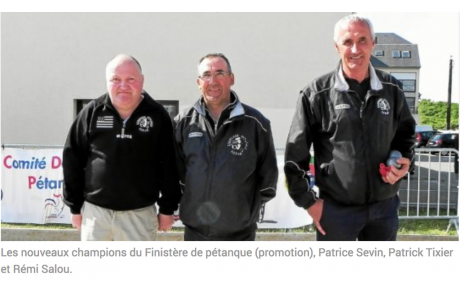 541 boulistes aux championnats du Finistère