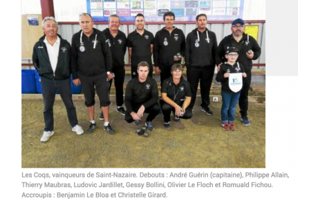 Pétanque. Les Coqs toujours au top 