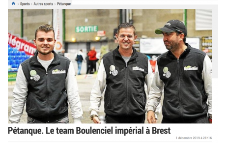Le team Boulanciel impérial à Brest...