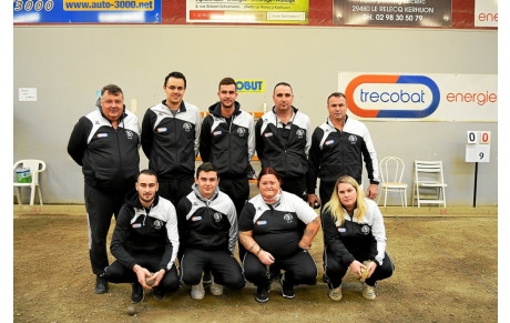 Kerhorre pétanque qualifiée en Coupe de France