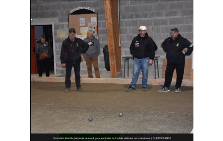 Finales Trophée Vétérans (complémentaire) à Lesneven ...