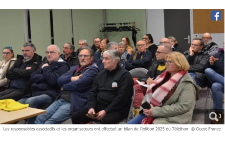 Guilers. 8 250 €, une collecte habituelle pour le Téléthon